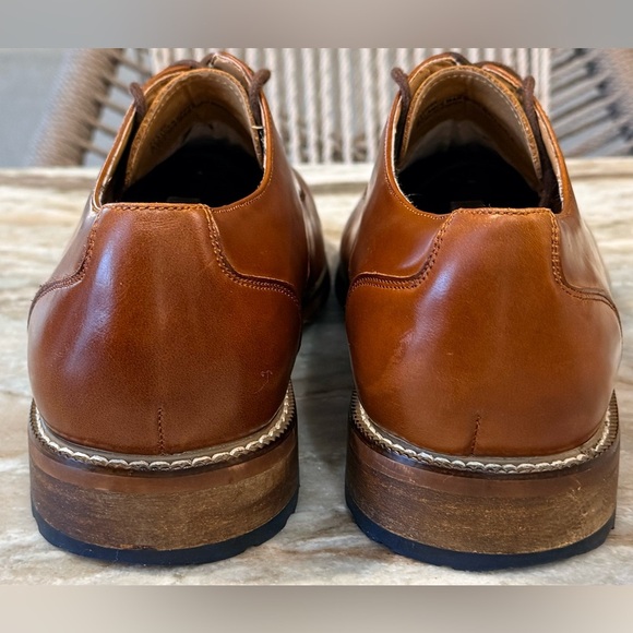 Men’s JOSEPH ABBOUD Brown leather Oxford dress shoes- Size 10D main image 9